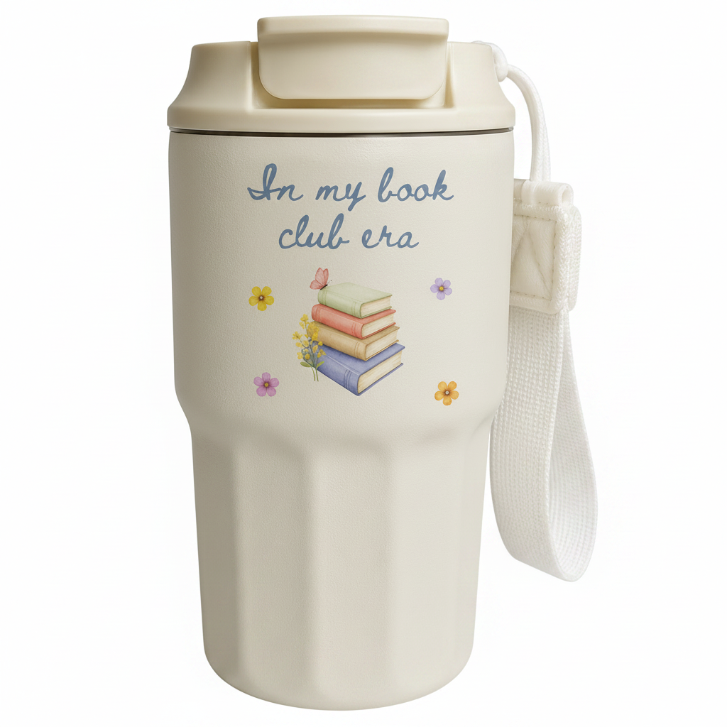 In My Book Club Era Travel Hot Cold Drink Cup