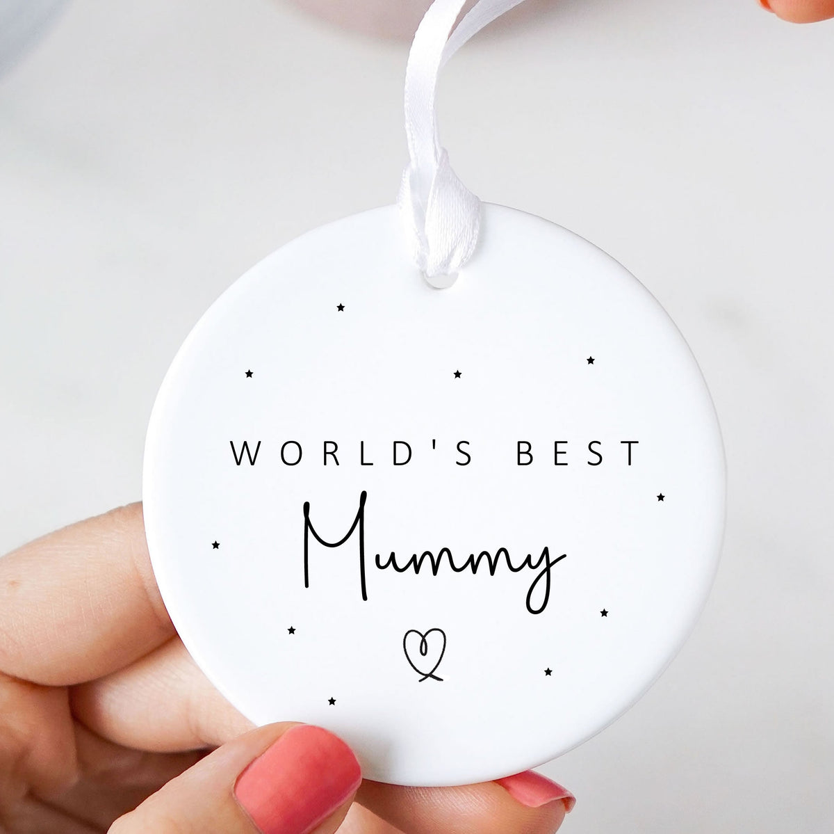World's Best Mummy Sentimental Ceramic Keepsake