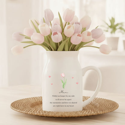 Personalised Memorial In Memory Poem Ceramic Vase