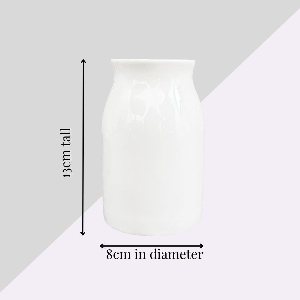 Personalised Handpicked With Love Ceramic Vase