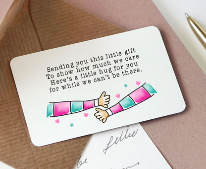 Pocket Hug Sentimental Wallet Card Gift