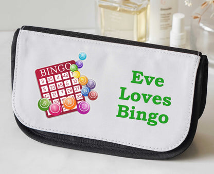 Personalised Bingo Pens Pencil Case