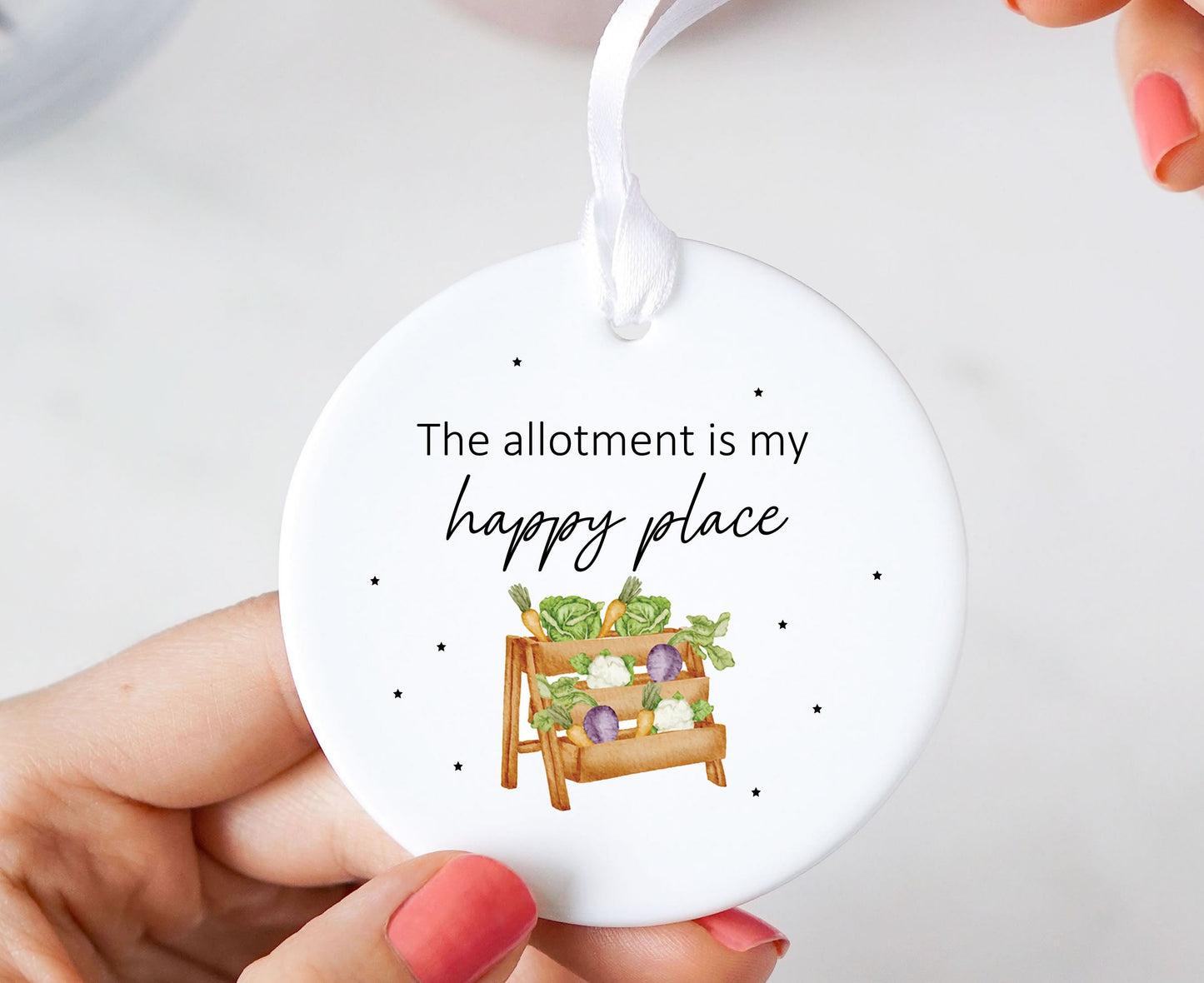 Gardeners Ceramic Keepsake Ornament