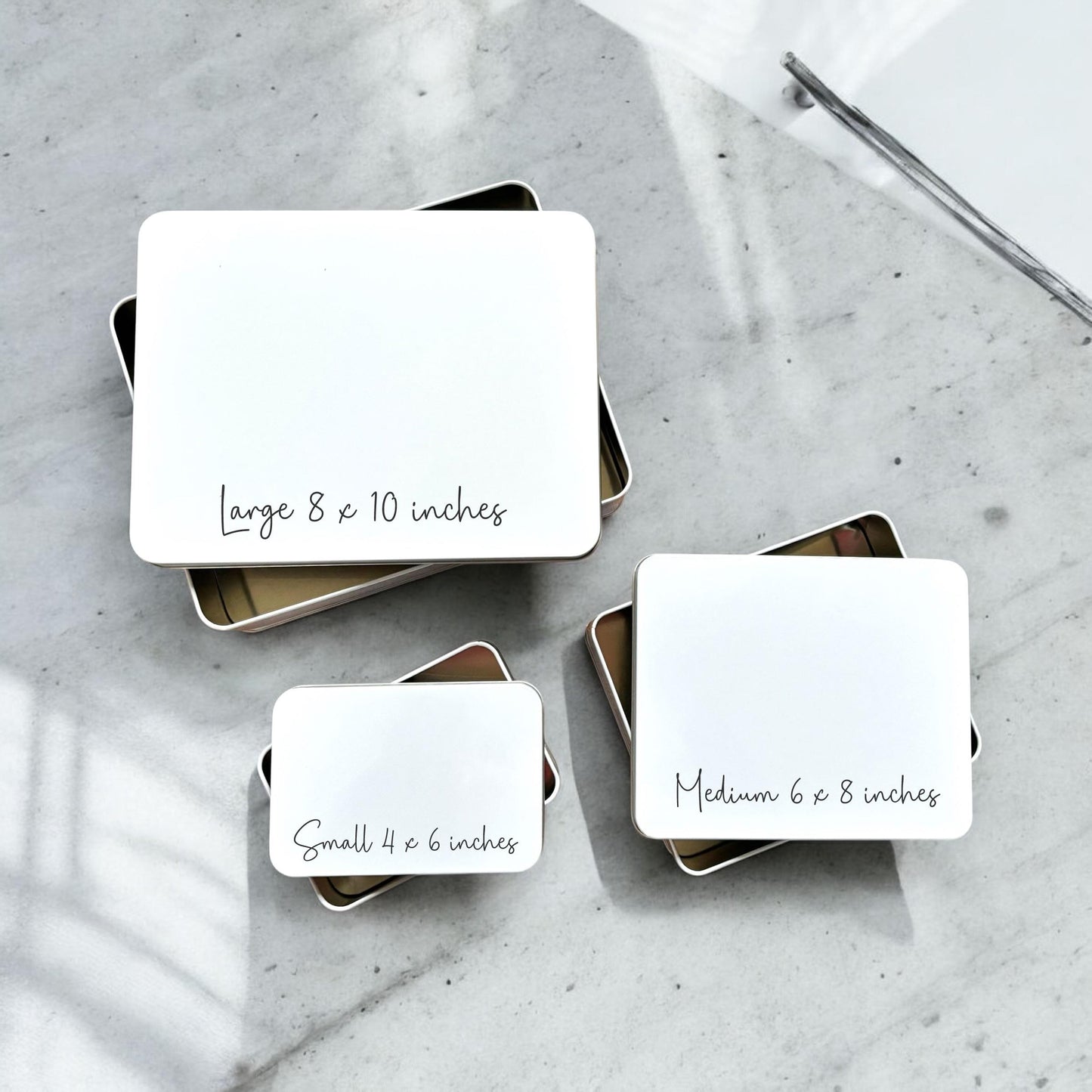 Personalised Guitar Bits And Bobs Metal Storage Tin