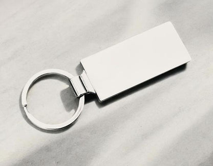 Drive Safe I Need You Here With Me Metal Keyring