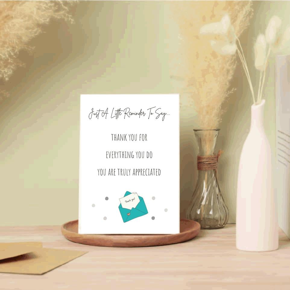 Thank You For Everything You Do Greeting Card