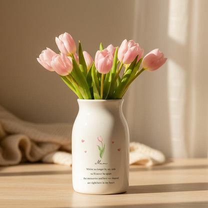 Personalised Memorial In Memory Poem Ceramic Vase