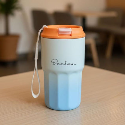 Personalised Name Script Font Travel Mug